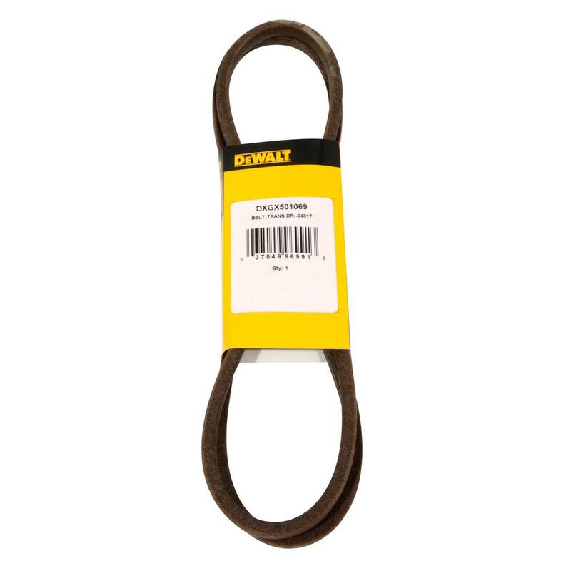 DEWALT Original Equipment Transmission Belt for Select Commercial Zero Turn Lawn Mowers OE# 954-04317 - DXGX501069