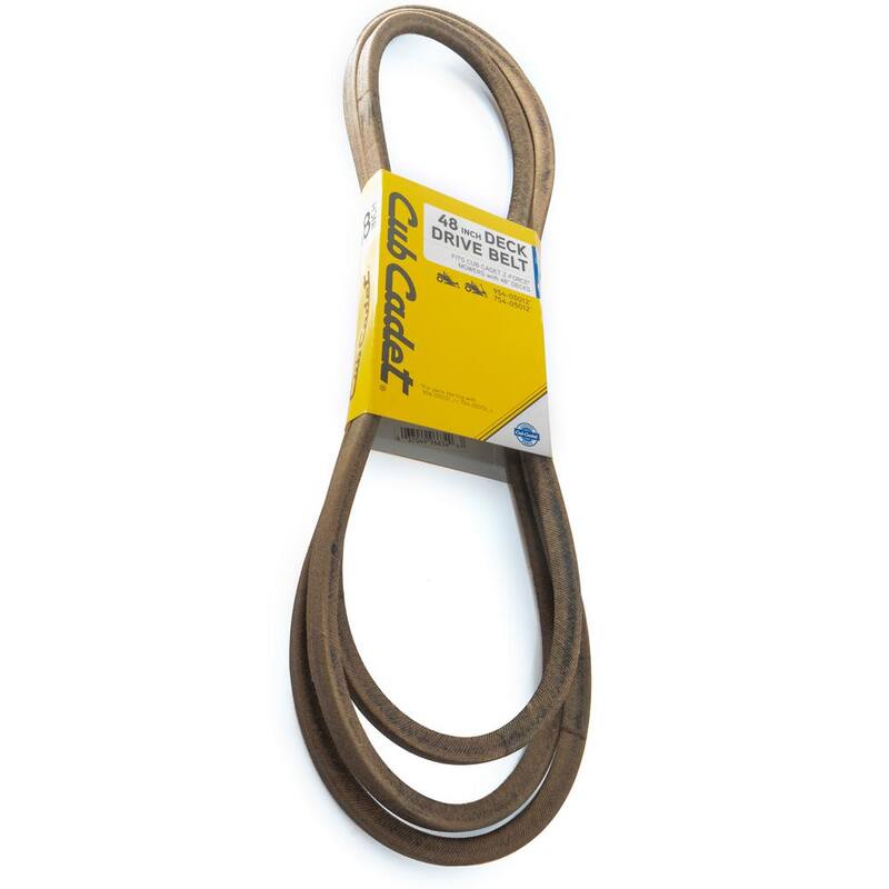 Cub Cadet Original Equipment Deck Drive Belt for Select 48 in. Zero Turn Lawn Mowers OE# 954-05012 - 490-501-C093