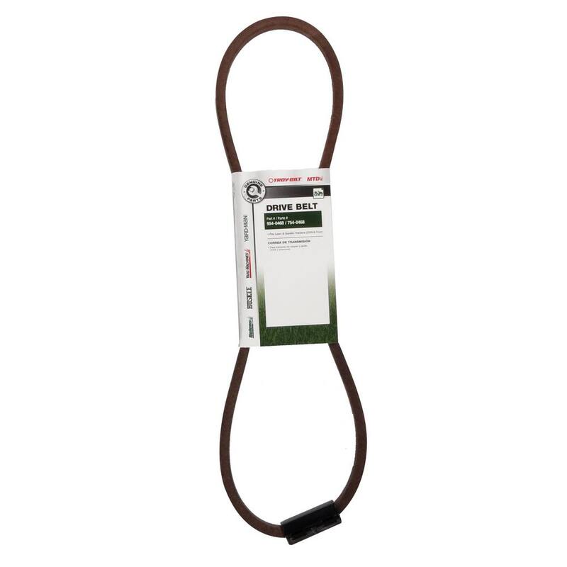 MTD Genuine Factory Parts Original Equipment Transmission Drive Belt for Select Front Engine Garden Tractors OE# 954-0468 (2009 and Before) - 490-501-M032