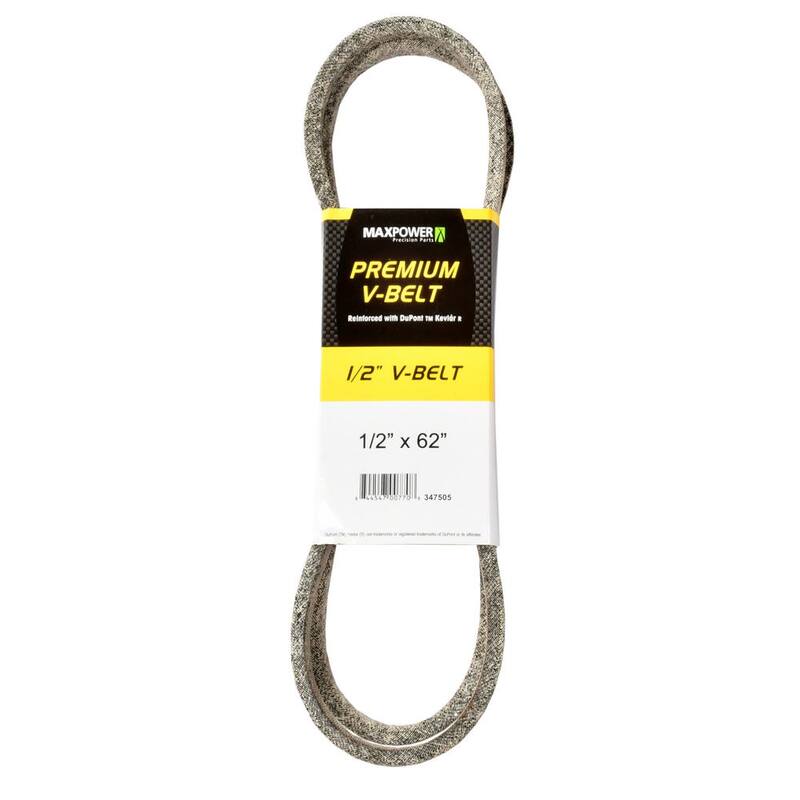 MaxPower 1/2 in. x 62 in. Premium V-Belt - 347505