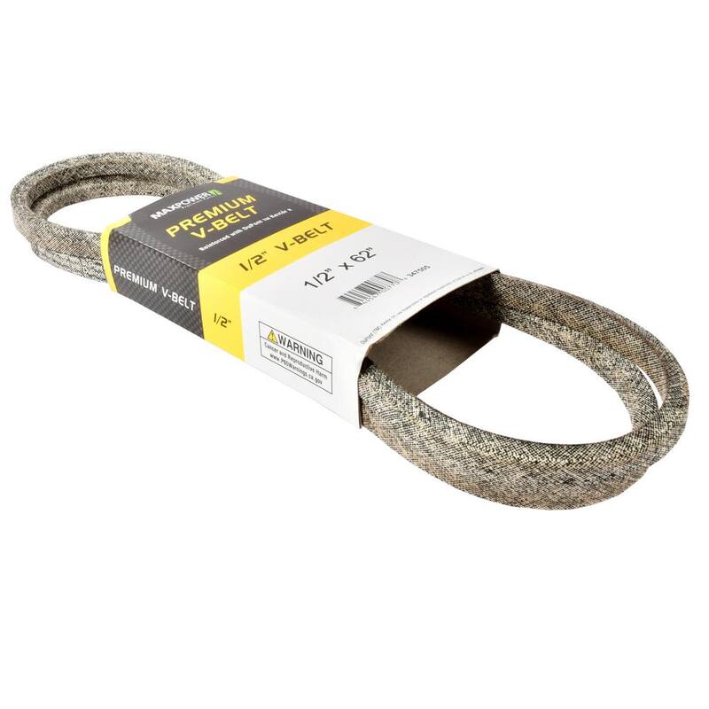 MaxPower 1/2 in. x 62 in. Premium V-Belt - 347505