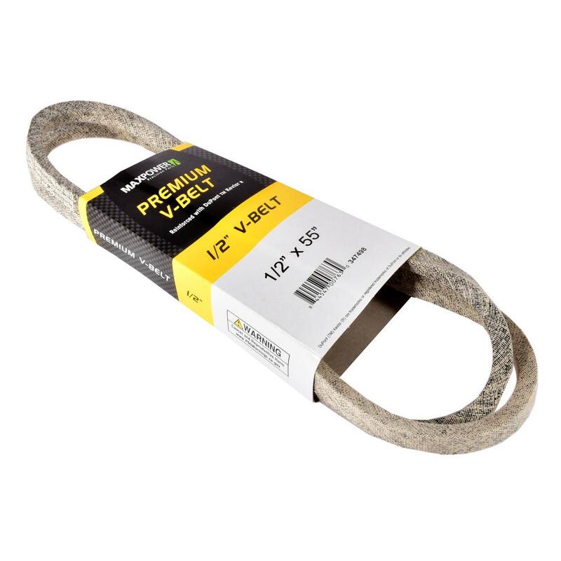 MaxPower 1/2 in. x 55 in. Premium V-Belt - 347498