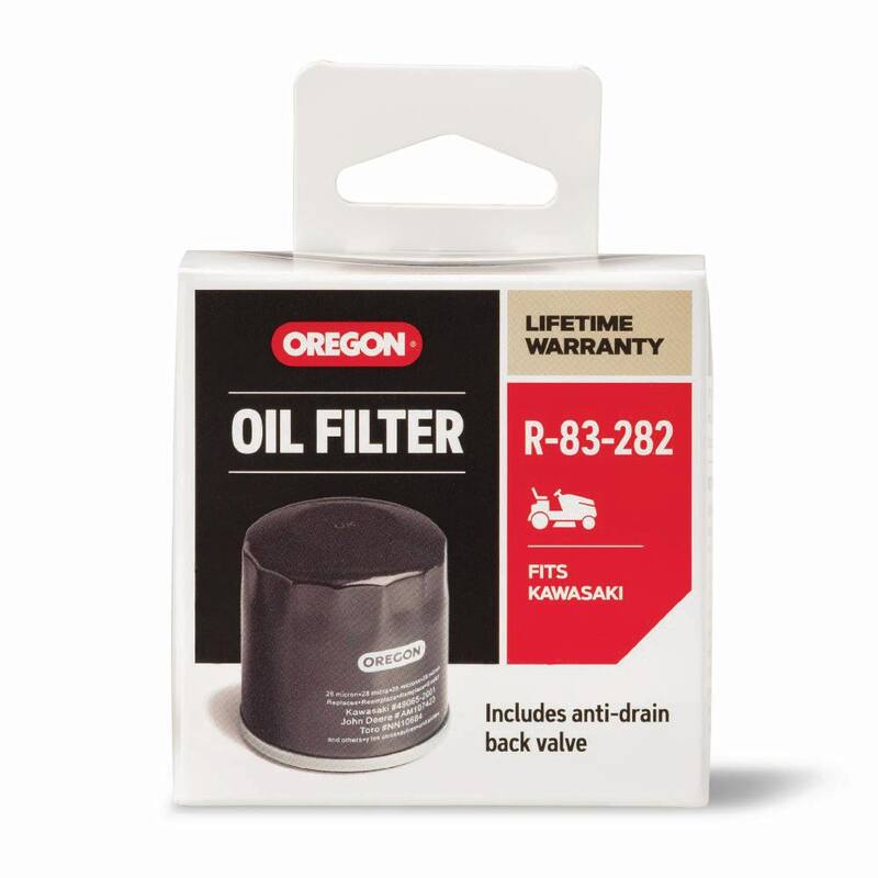 Oregon Oil Filter for Riding Mowers, Kawasaki: FH381-721V, FH601-770D, FJ180V and FX751-1000V; for 14-19 HP engines (R-83-282) - R-83-282