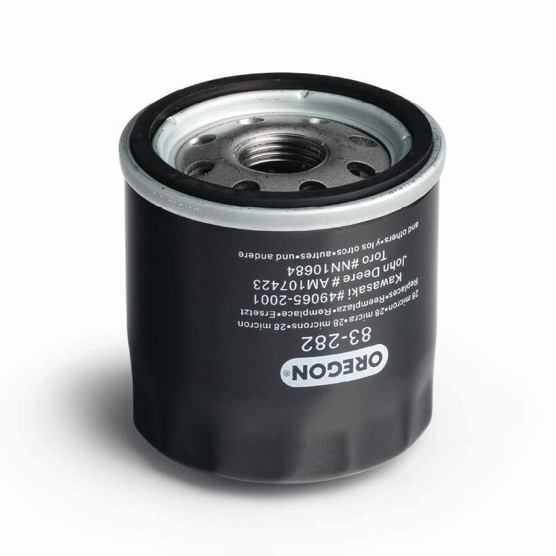 Oregon Oil Filter for Riding Mowers, Kawasaki: FH381-721V, FH601-770D, FJ180V and FX751-1000V; for 14-19 HP engines (R-83-282) - R-83-282