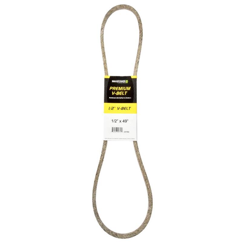 MaxPower 1/2 in. x 49 in. Premium V-Belt - 347492