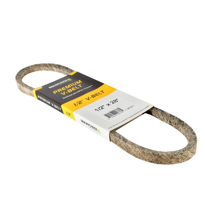 MaxPower 1/2 in. x 28 in. Premium V-Belt - 347471