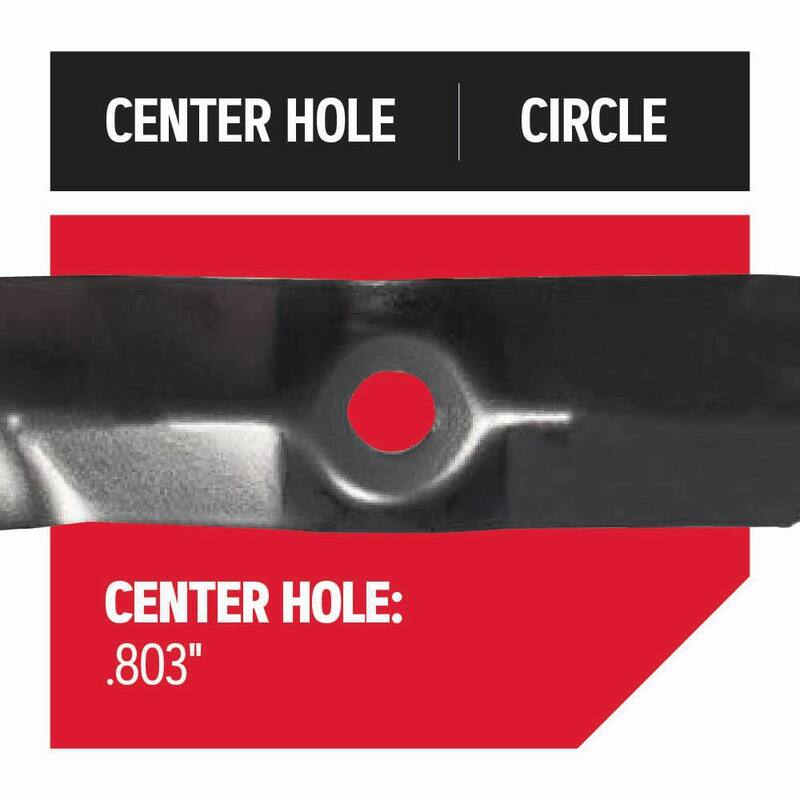 Oregon Riding Lawnmower Blades for 48 in. Deck, Fits John Deere Riding Mowers, set of 3 (48JDR1SL3) - 48JDR1SL3