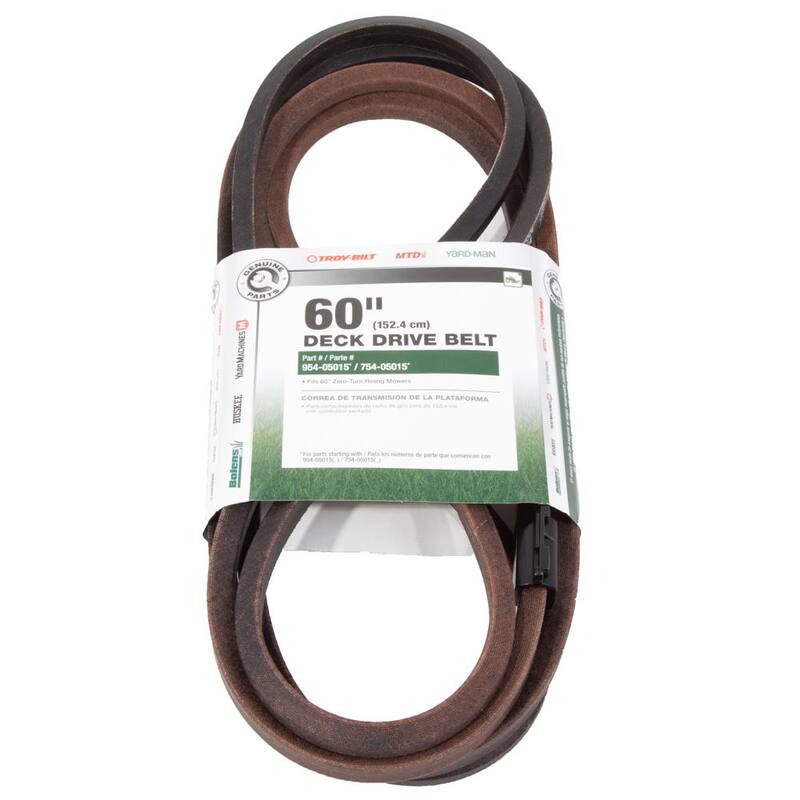 MTD Genuine Factory Parts Original Equipment Deck Drive Belt For Select 60 in. Zero Turn Riding Lawn Mowers OE # 954-05015 and 754-05015 - 490-501-M076