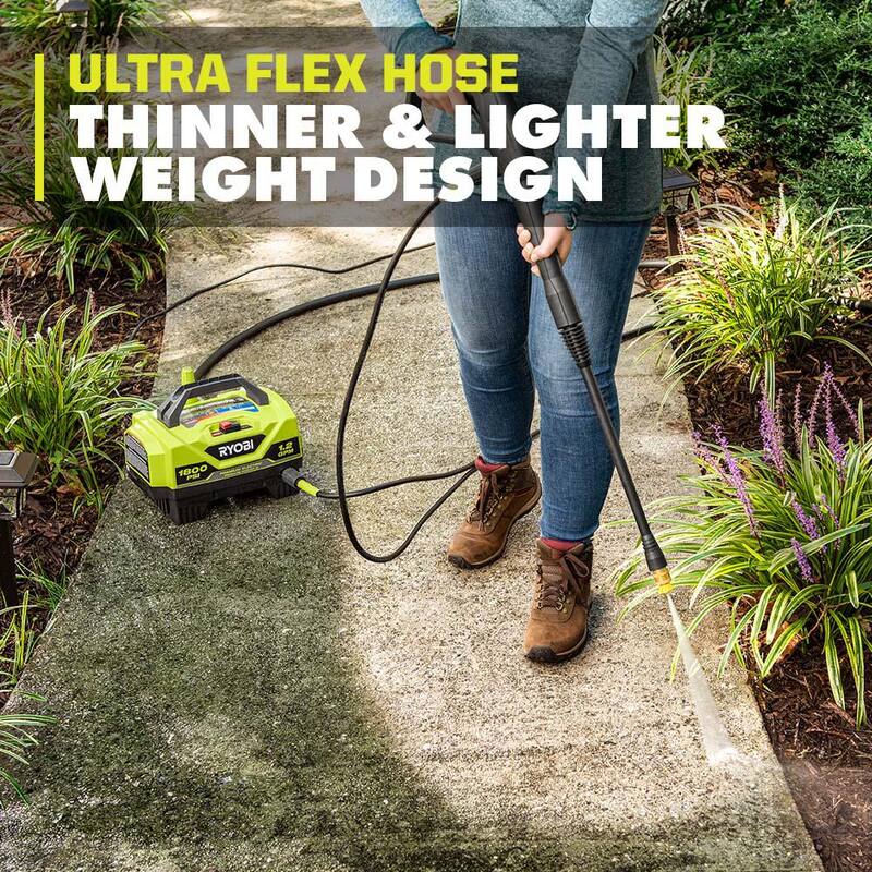 RYOBI 1800 PSI 1.2 GPM Cold Water Corded Electric Pressure Washer - RY141802