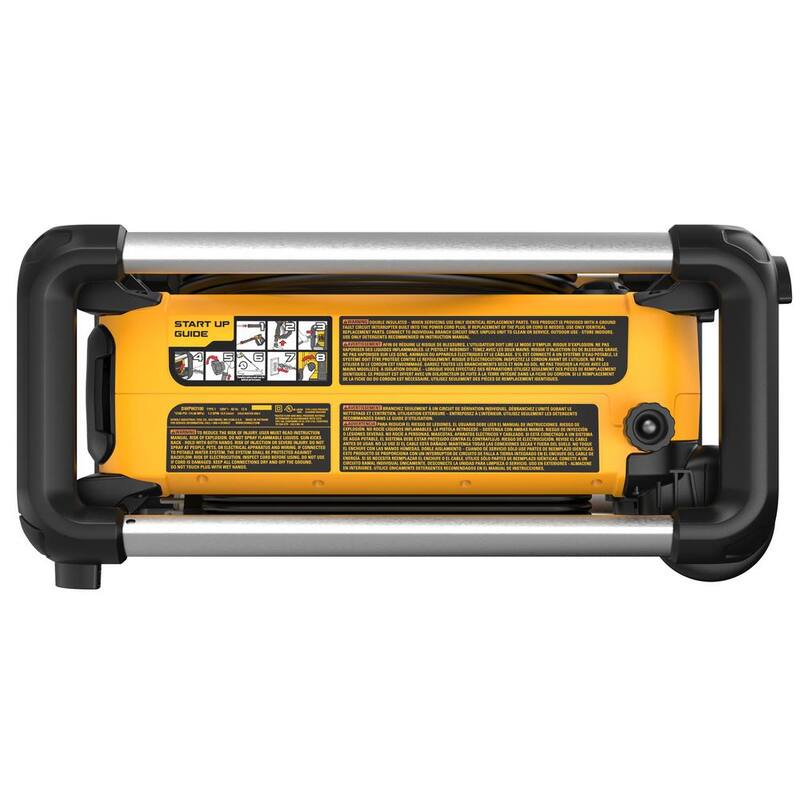DEWALT 2100 PSI 1.2 GPM 13 Amp Cold Water Electric Pressure Washer with Internal Equipment Storage - DWPW2100