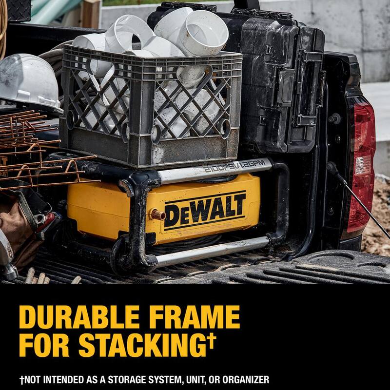 DEWALT 2100 PSI 1.2 GPM 13 Amp Cold Water Electric Pressure Washer with Internal Equipment Storage - DWPW2100