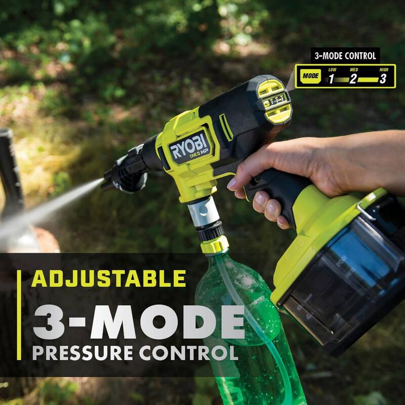 RYOBI ONE+ HP 18V Brushless EZClean 600 PSI 0.7 GPM Cordless Cold Water Power Cleaner (Tool Only) - RY121850