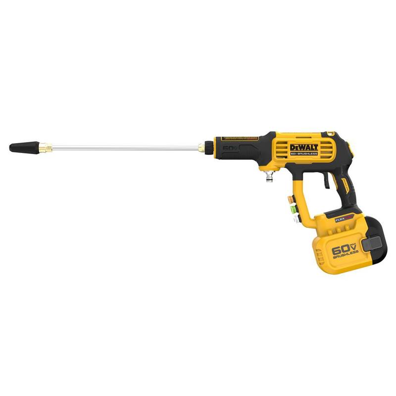 DEWALT FLEXVOLT 60V MAX 1000 PSI 1.0 GPM Cold Water Cordless Battery Power Cleaner (Tool Only) - DCPW1000B