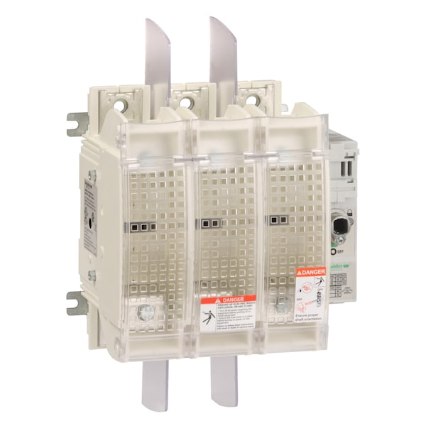 Interruptor de desconexión de fusibles Schneider Electric, 600 V - GS2MU3N