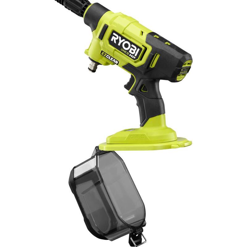 RYOBI ONE+ HP 18V Brushless EZClean 600 PSI 0.7 GPM Cordless Battery Cold Water Power Cleaner with 4.0 Ah Battery and Charger - RY121852K