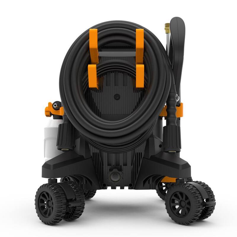 Powerplay Spyder Pro 2300 PSI 1.4 GPM 13 Amp Cold Water Electric Pressure Washer with 1000 ml High Pressure Foam Cannon - SPY2300XP