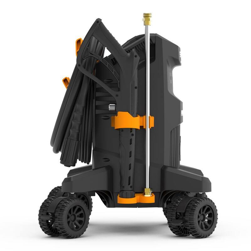 Powerplay Spyder Pro 2300 PSI 1.4 GPM 13 Amp Cold Water Electric Pressure Washer with 1000 ml High Pressure Foam Cannon - SPY2300XP
