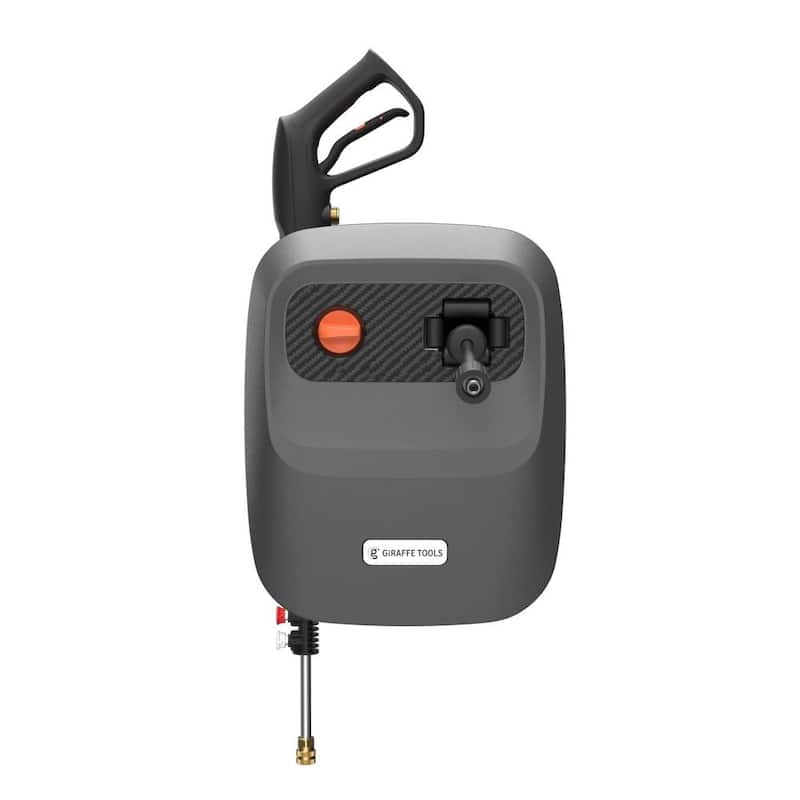 Giraffe Tools Grandfalls 2200 PSI, minus 1/2 in. to 65 ft., Ordinary and Non-Replaceable Hose, Bach Sliver Hot Pressure Washer - P115-G20B