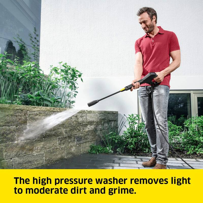 Karcher 2100 Max PSI 1.45 GPM K 3 Power Control Cold Water Corded Electric Pressure Washer and Vario and DirtBlaster Spray Wands - 1.676-109.0