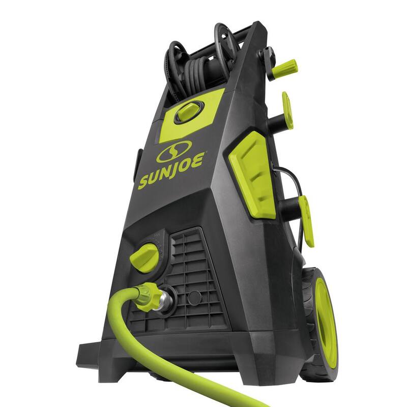Sun Joe 2000 PSI 1.09 GPM 13 Amp Brushless Induction Cold Water Corded Electric Pressure Washer with Hose Reel - SPX3501