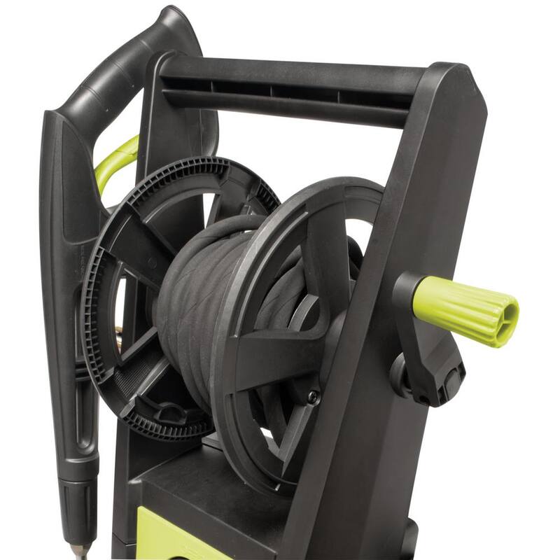 Sun Joe 2000 PSI 1.09 GPM 13 Amp Brushless Induction Cold Water Corded Electric Pressure Washer with Hose Reel - SPX3501