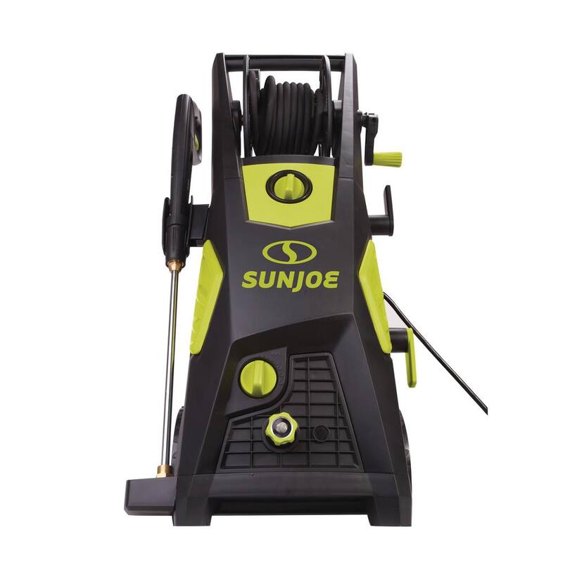 Sun Joe 2000 PSI 1.09 GPM 13 Amp Brushless Induction Cold Water Corded Electric Pressure Washer with Hose Reel - SPX3501