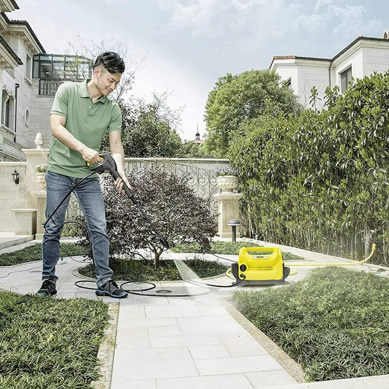 Karcher 1600 PSI 1.35 GPM K 2 Entry Portable Electric Power Pressure Washer with Vario & Dirtblaster Spray Wands - 1.599-153.0