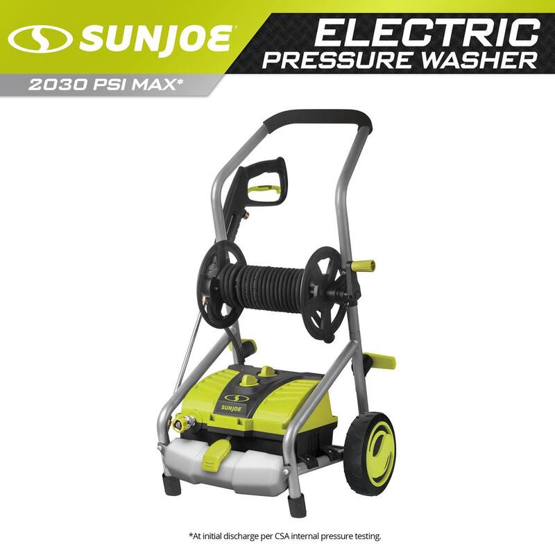 Sun Joe 1450 PSI 1.24 GPM 14.5 Amp Cold Water Corded Electric Pressure Washer - SPX4001