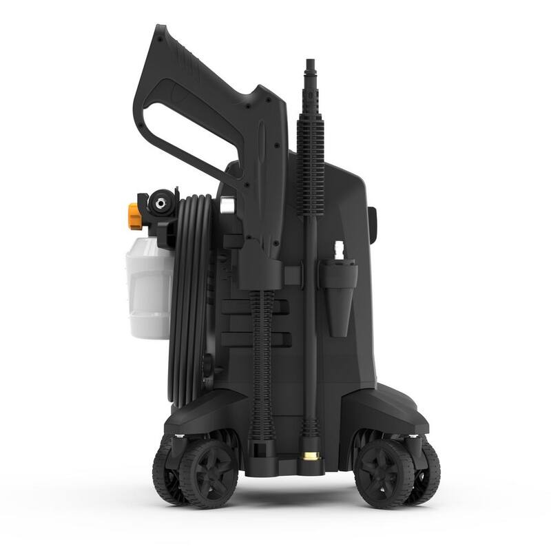 Powerplay Spyder Mini 1900 PSI 1.2GPM 13A Cold Water Electric Pressure Washer with 500 ml High Pressure Foam Cannon - SPYM1900V