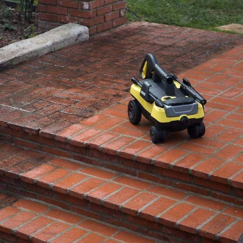 Karcher 1800 PSI 1.30 GPM K 3 Follow Me Portable Electric Power Pressure Washer on Wheels with Vario & Dirtblaster Spray Wands - 1.601-990.0