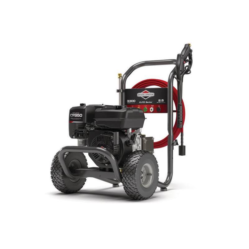BRIGGS 3300 PSI, 2.5 GPM Gas Pressure Washer - 020725A