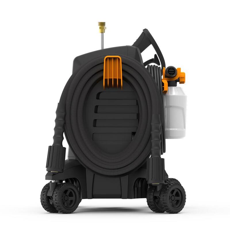 Powerplay Spyder Pulse 2100 PSI 1.5 GPM 13 Amp Cold Water Electric Pressure Washer with 1000 ml High Pressure Foam Cannon - SPY2100X
