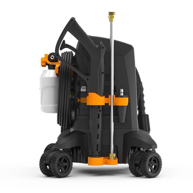Powerplay Spyder Pulse 2100 PSI 1.5 GPM 13 Amp Cold Water Electric Pressure Washer with 1000 ml High Pressure Foam Cannon - SPY2100X