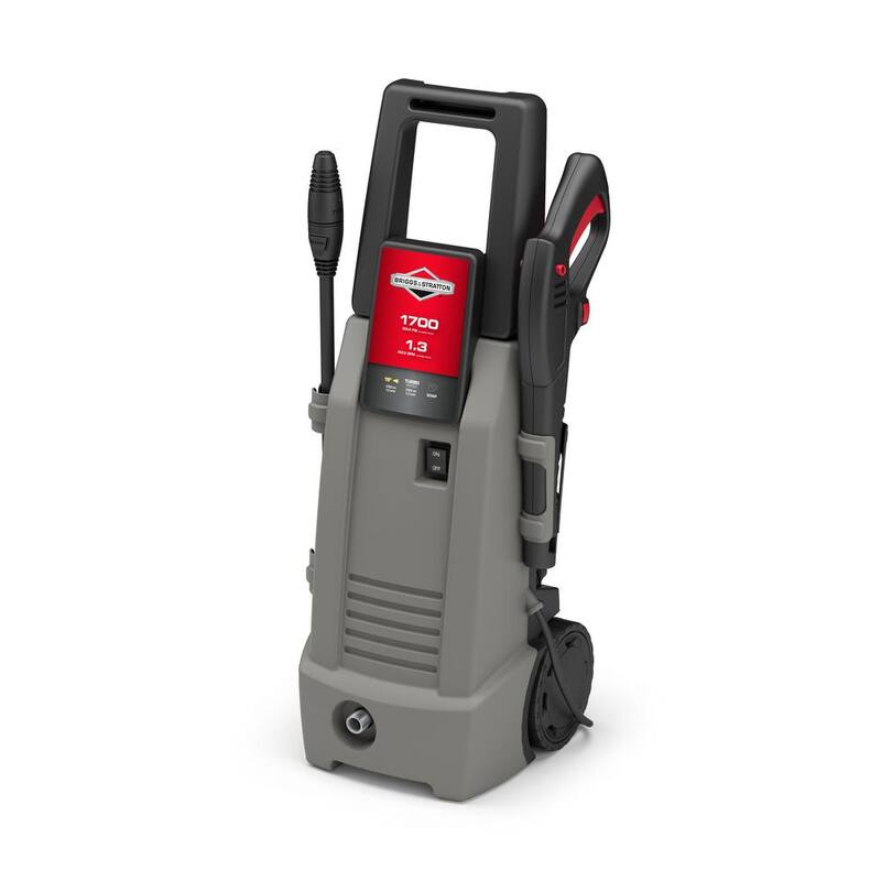 Briggs & Stratton 1700 PSI 1.3 GPM 13.75 Amp Electric Cold Water Pressure Washer - 20654A