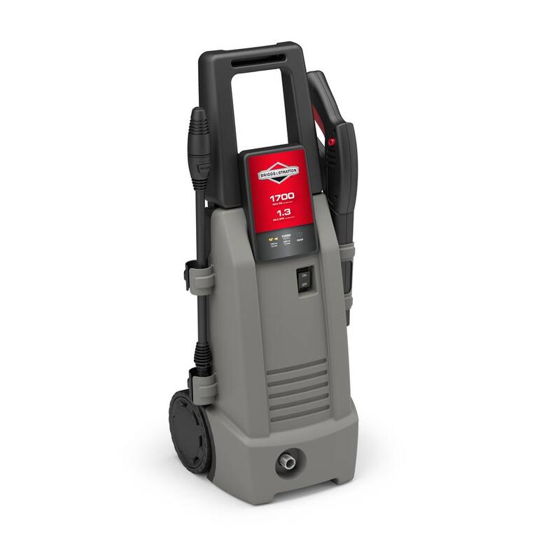Briggs & Stratton 1700 PSI 1.3 GPM 13.75 Amp Electric Cold Water Pressure Washer - 20654A