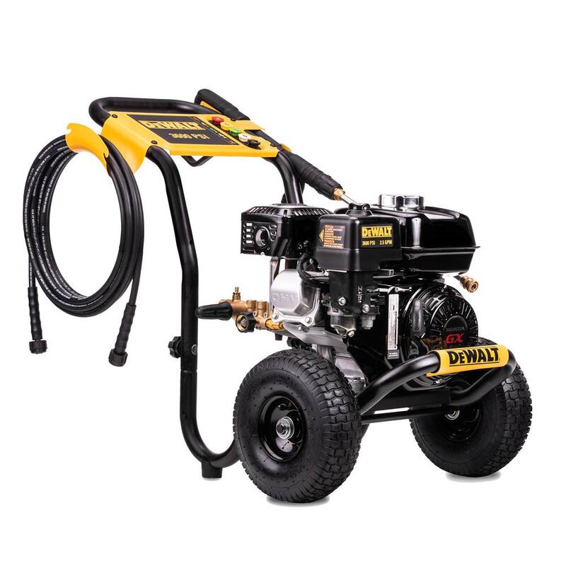 DEWALT 3600 PSI 2.5 GPM Gas Cold Water Professional Pressure Washer with HONDA GX200 Engine - DXPW61299