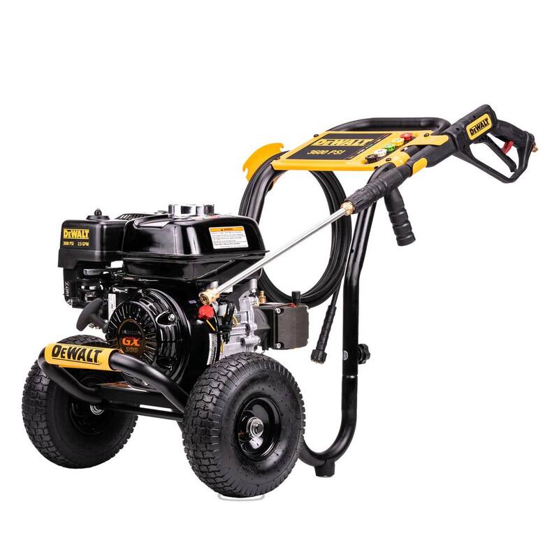 DEWALT 3600 PSI 2.5 GPM Gas Cold Water Professional Pressure Washer with HONDA GX200 Engine - DXPW61299