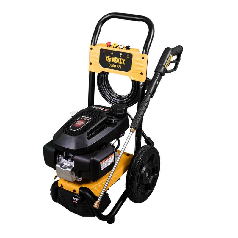 DEWALT 3300 PSI 2.4 GPM Cold Water Gas Pressure Washer with HONDA GCV200 Engine - DXPW61337