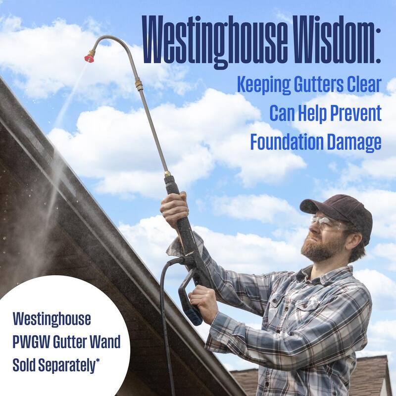 Westinghouse 3400 PSI 2.6 GPM Gas Powered Axial Cam Pump Cold Water Pressure Washer with Soap Tank and 5 Quick Connect Tips - WPX3400