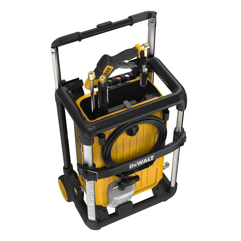 DEWALT 3000 PSI 1.1 GPM 15 Amp Cold Water Electric Pressure Washer with Internal Equipment Storage - DWPW3000