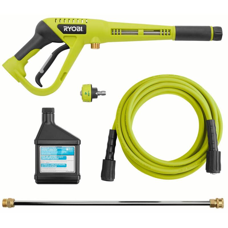 RYOBI 3300 PSI 2.5 GPM Cold Water Gas Pressure Washer with Honda GCV200 Engine - RY803325A