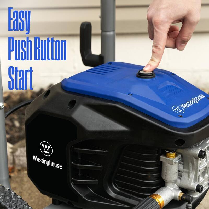 Westinghouse 3000 PSI 1.76 GPM 13 Amp Cold Water Electric Powered Pressure Washer with Turbo Nozzle and 5-Quick Connect Tips - WPX3000e