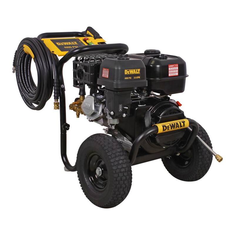 DEWALT 4000 PSI 3.5 GPM Cold Water Gas Pressure Washer with DeWalt 338cc Engine - DXPW61373