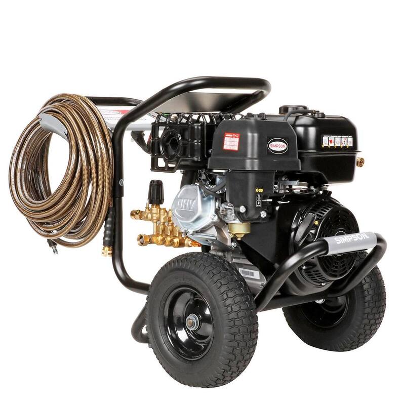 SIMPSON 4400 PSI 4.0 GPM Cold Water Gas Pressure Washer with CRX420 Engine - ps60843