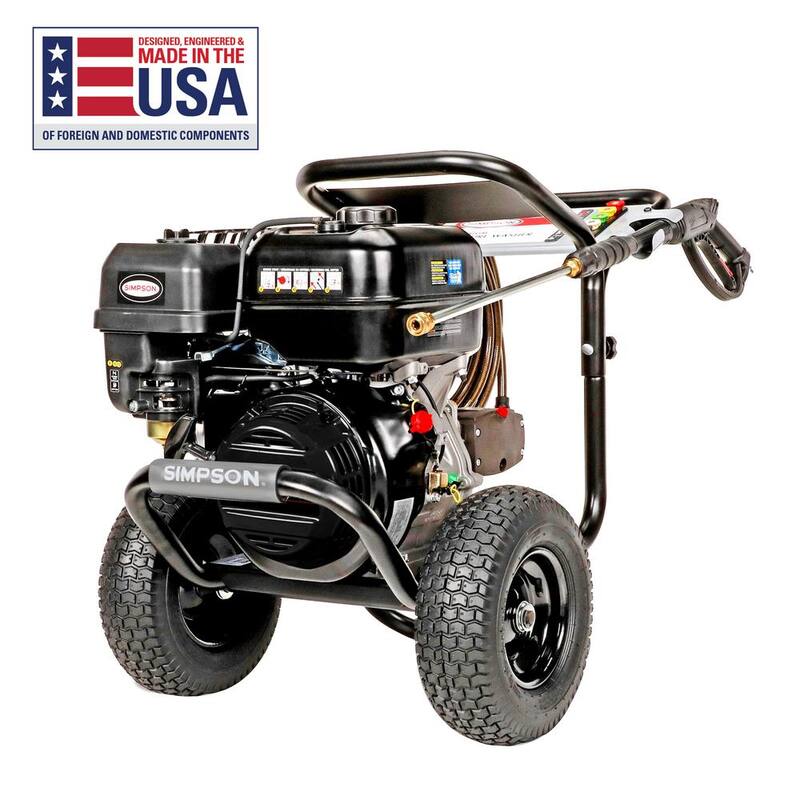 SIMPSON 4400 PSI 4.0 GPM Cold Water Gas Pressure Washer with CRX420 Engine - ps60843