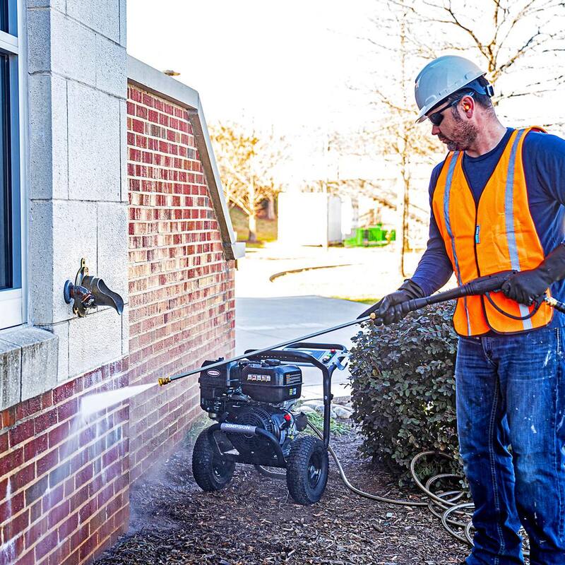 SIMPSON 4400 PSI 4.0 GPM Cold Water Gas Pressure Washer with CRX420 Engine - ps60843