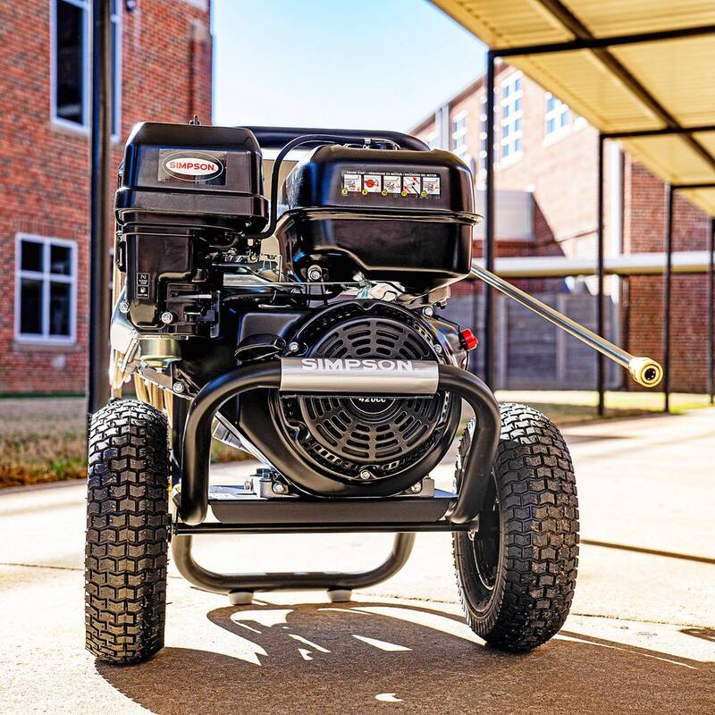 SIMPSON 4400 PSI 4.0 GPM Cold Water Gas Pressure Washer with CRX420 Engine - ps60843