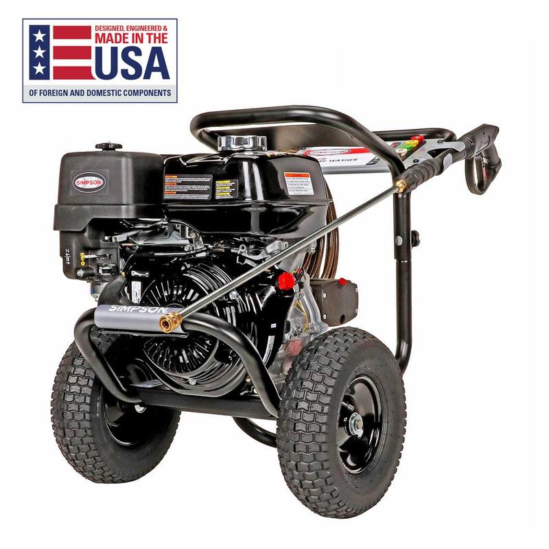 SIMPSON 4200 PSI 4.0 GPM Cold Water Gas Pressure Washer with HONDA GX390 Engine - PS4240