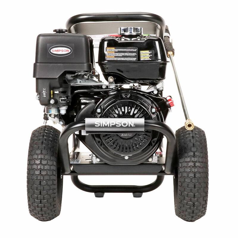 SIMPSON 4200 PSI 4.0 GPM Cold Water Gas Pressure Washer with HONDA GX390 Engine - PS4240