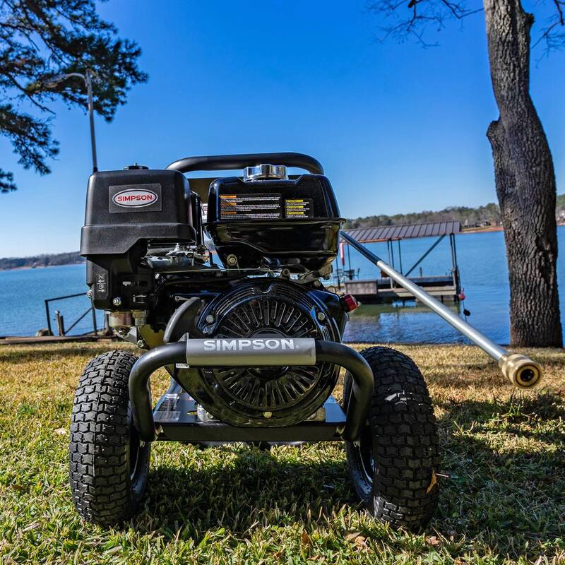 SIMPSON 4200 PSI 4.0 GPM Cold Water Gas Pressure Washer with HONDA GX390 Engine - PS4240